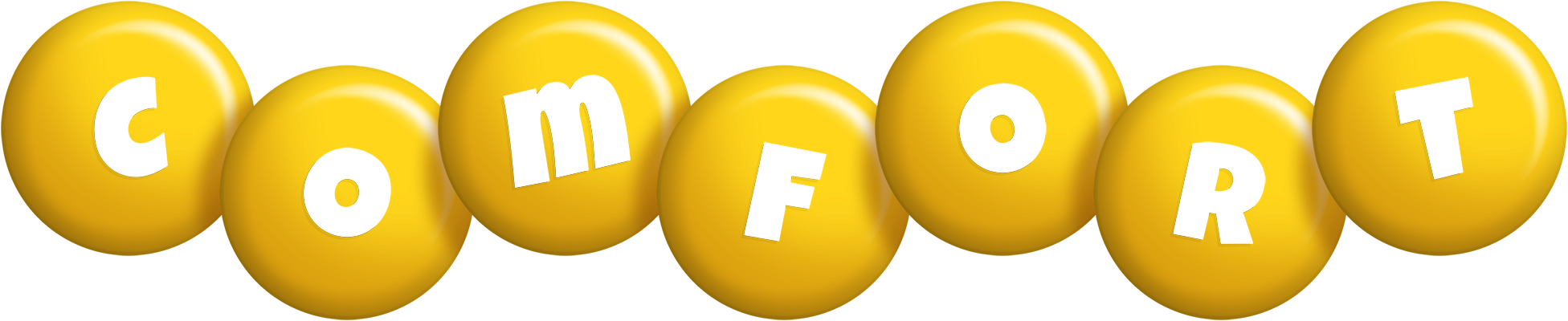 Comfort candy-yellow logo