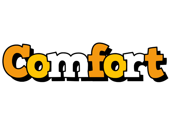 Comfort cartoon logo