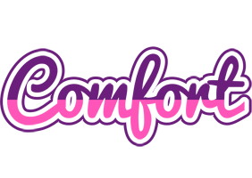 Comfort cheerful logo