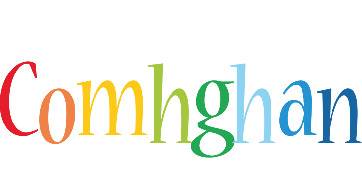 Comhghan birthday logo