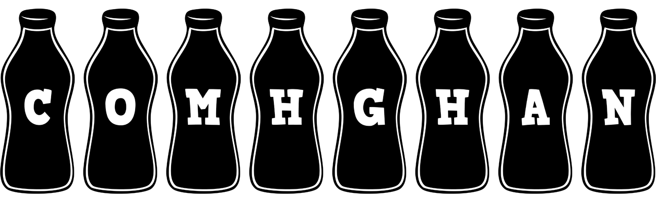 Comhghan bottle logo