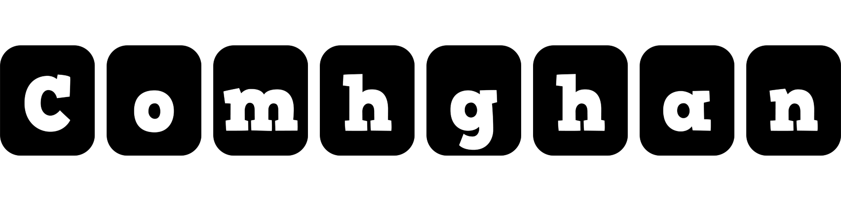 Comhghan box logo