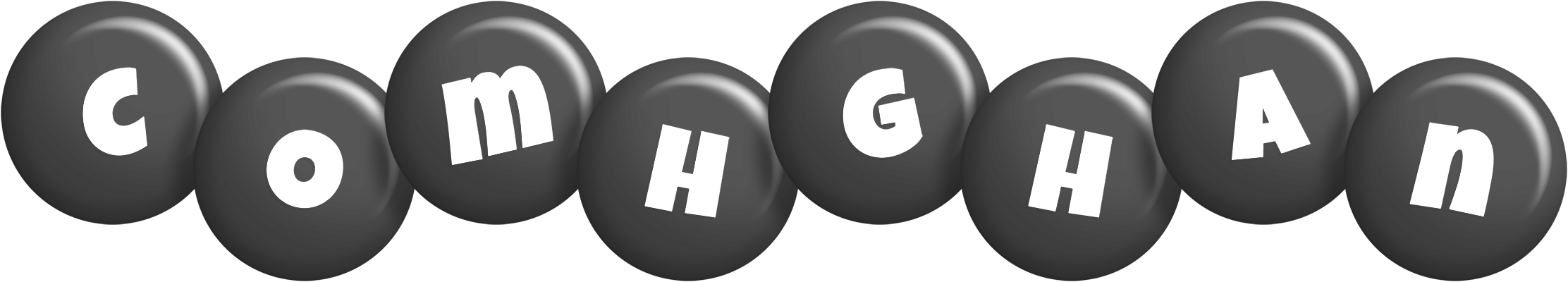 Comhghan candy-black logo