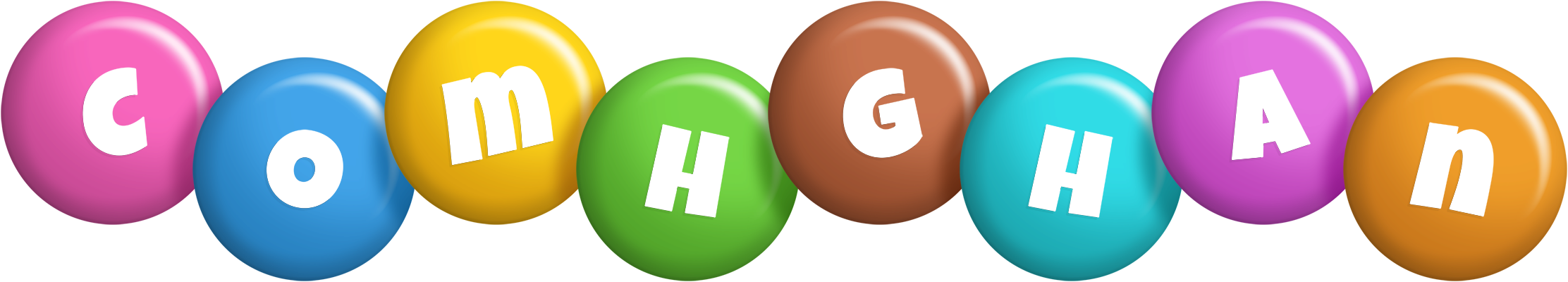 Comhghan candy logo