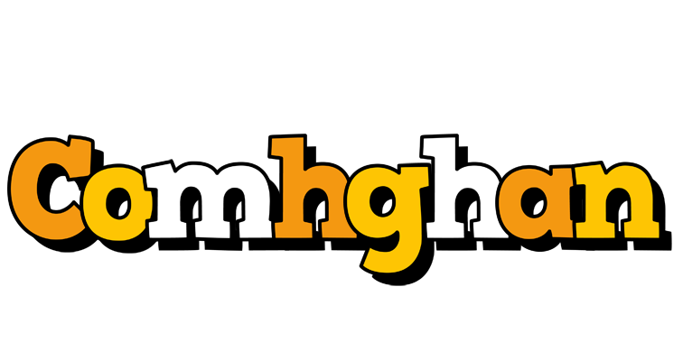 Comhghan cartoon logo