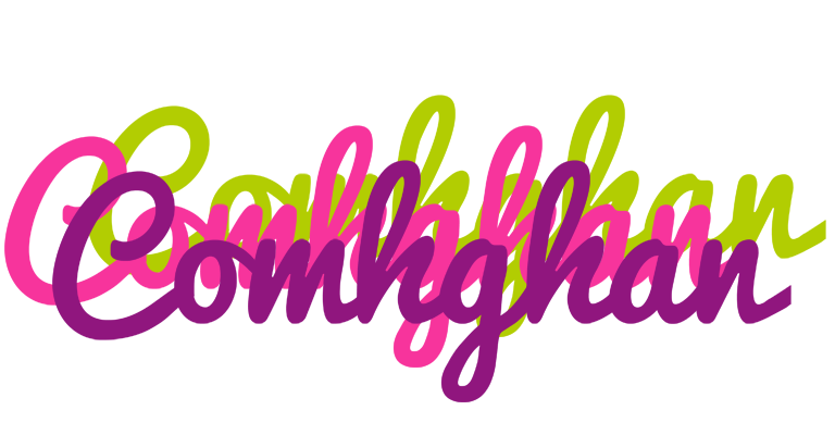 Comhghan flowers logo