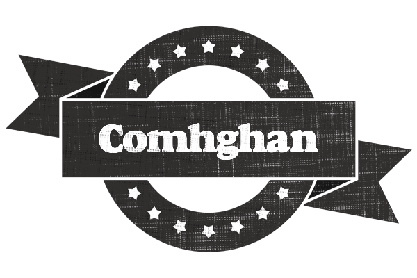Comhghan grunge logo