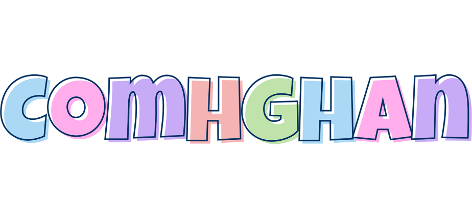 Comhghan pastel logo