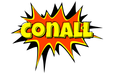 Conall bazinga logo