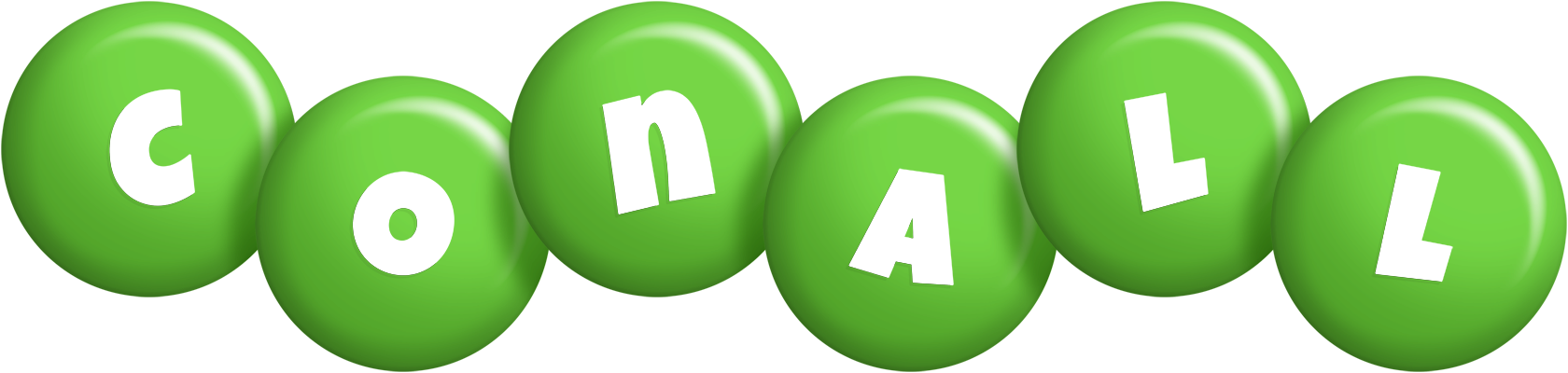 Conall candy-green logo