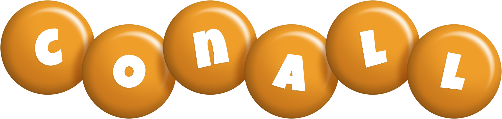 Conall candy-orange logo