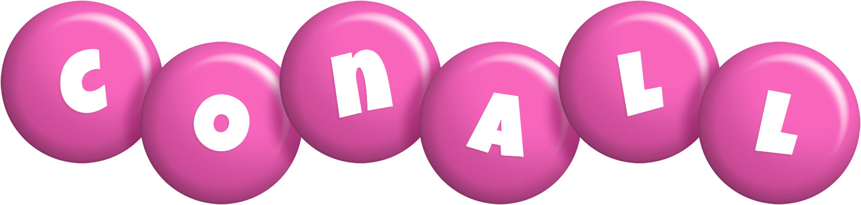 Conall candy-pink logo