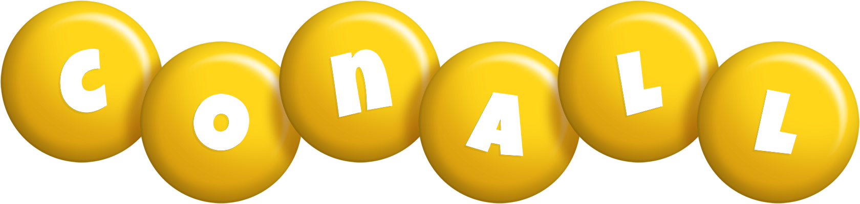 Conall candy-yellow logo