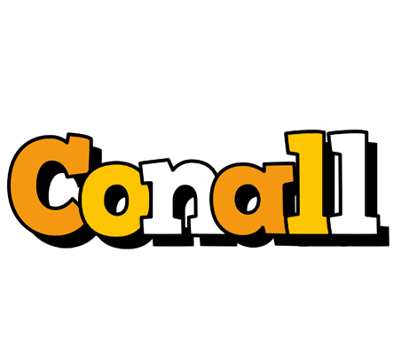 Conall cartoon logo