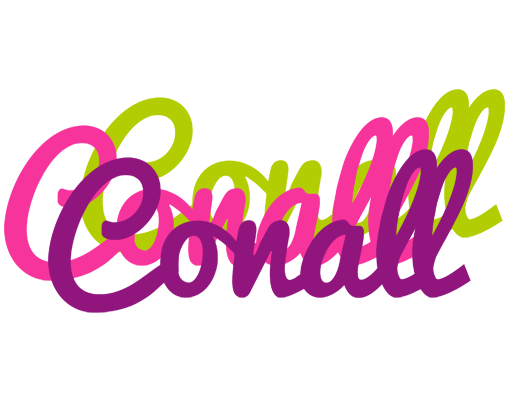 Conall flowers logo
