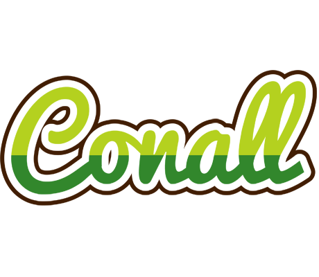 Conall golfing logo
