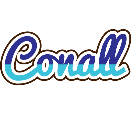Conall raining logo