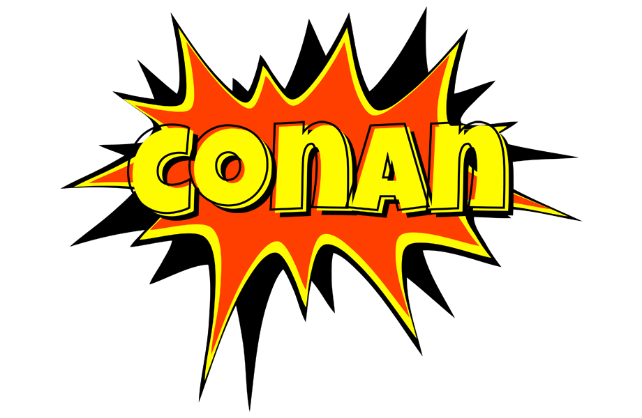 Conan bazinga logo