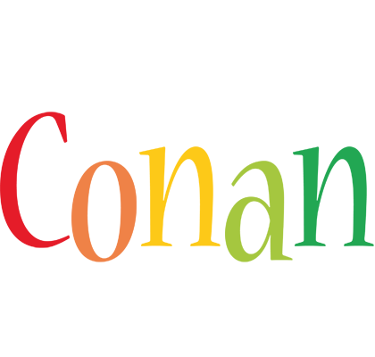 Conan birthday logo