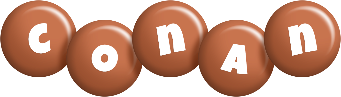 Conan candy-brown logo