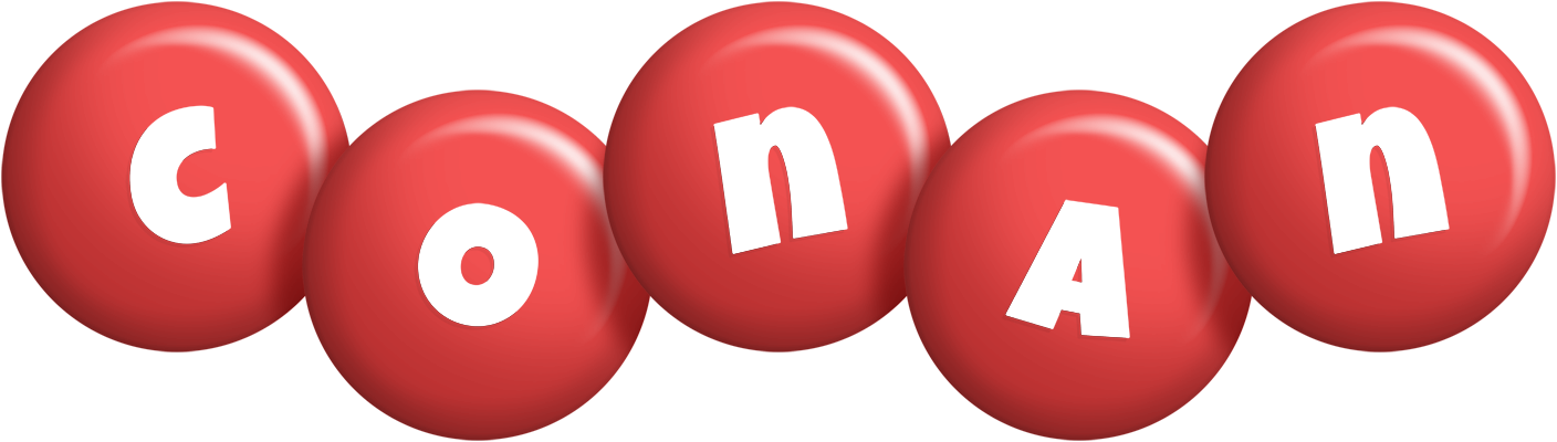 Conan candy-red logo