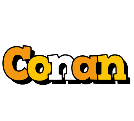 Conan cartoon logo