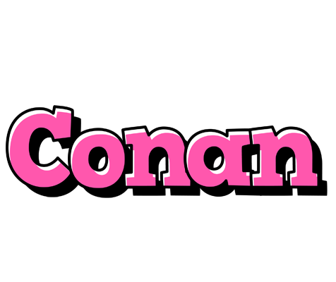 Conan girlish logo