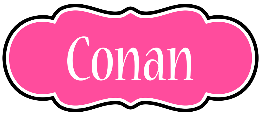 Conan invitation logo