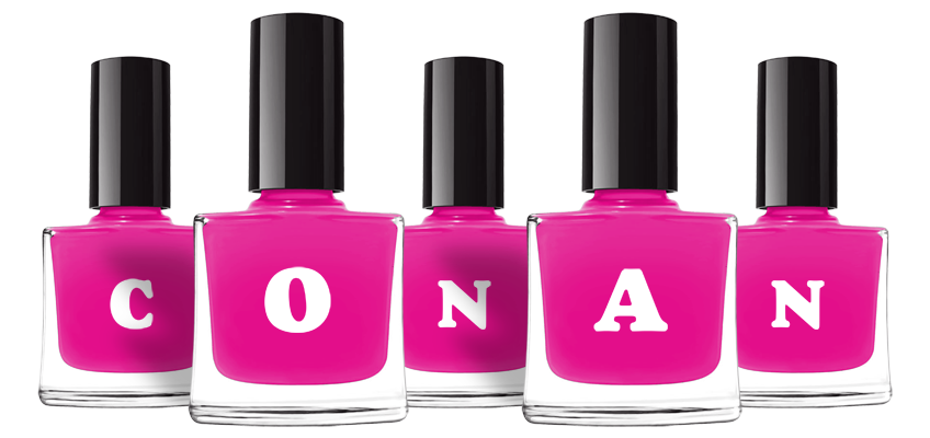 Conan nails logo