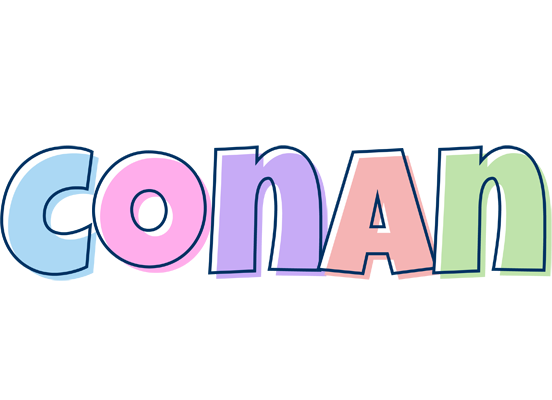 Conan pastel logo