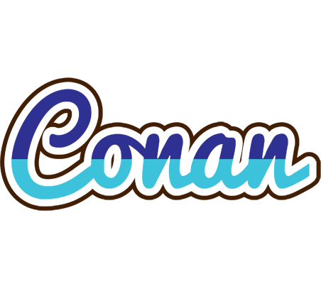 Conan raining logo