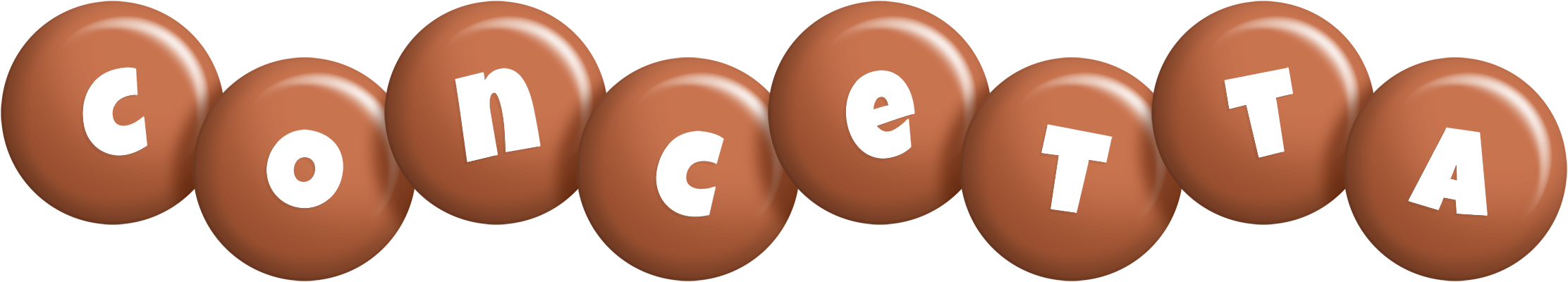 Concetta candy-brown logo