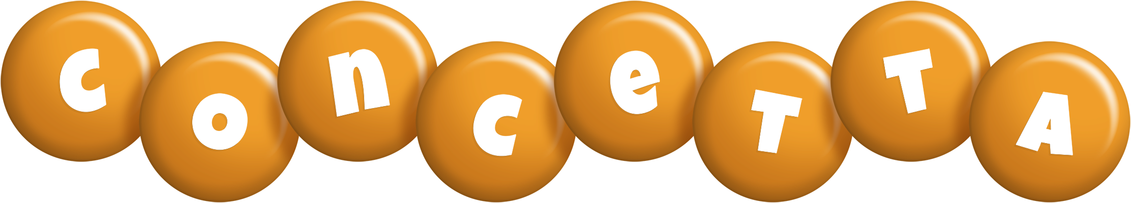 Concetta candy-orange logo