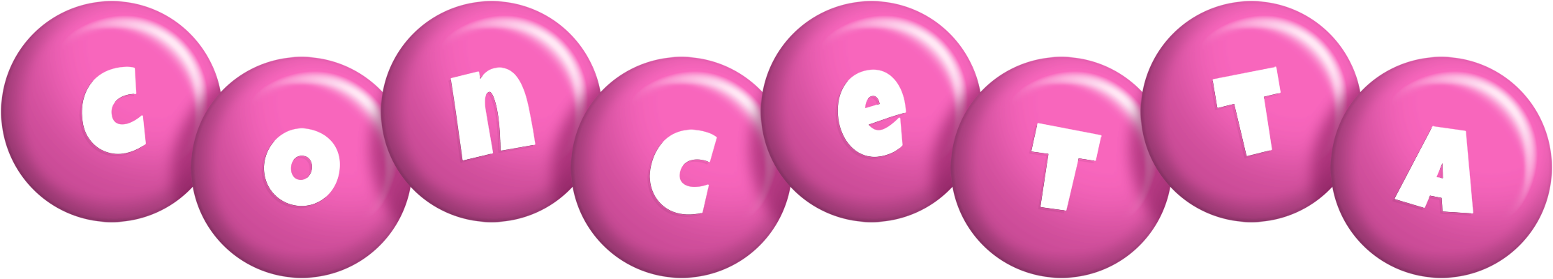 Concetta candy-pink logo