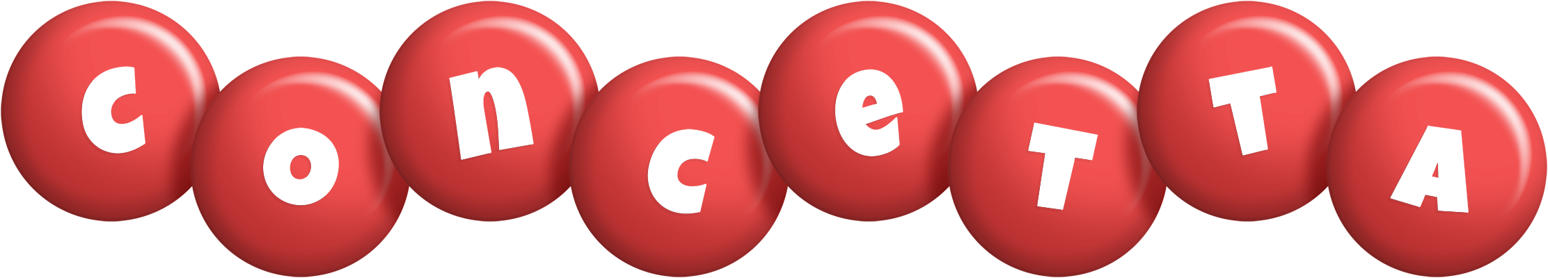 Concetta candy-red logo