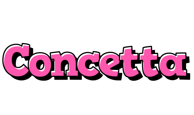Concetta girlish logo