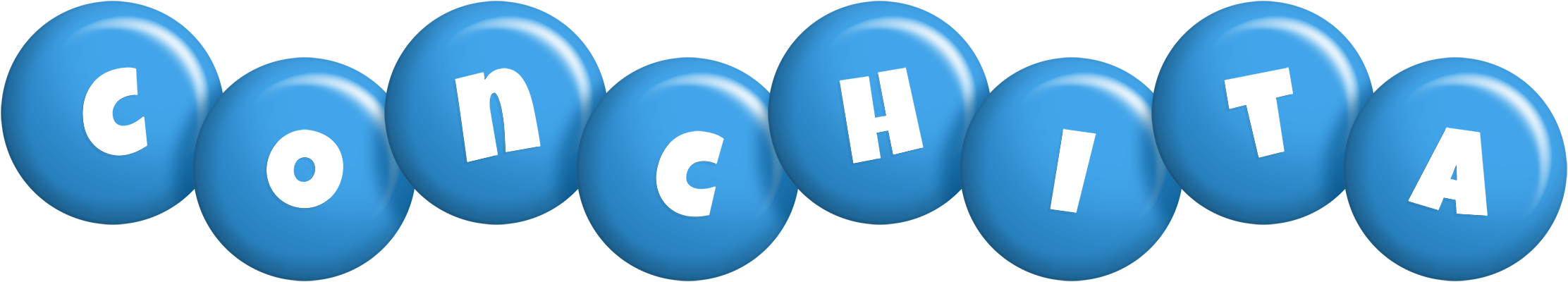 Conchita candy-blue logo