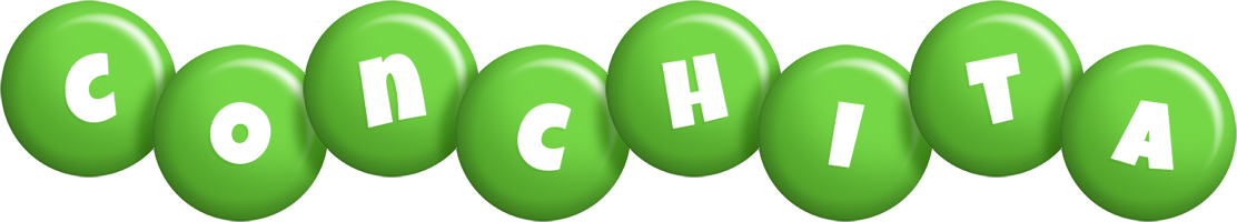 Conchita candy-green logo