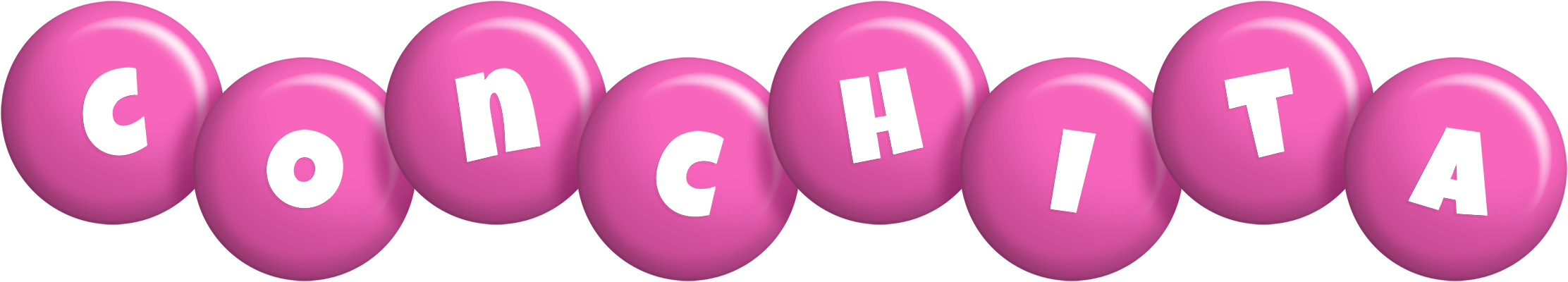 Conchita candy-pink logo