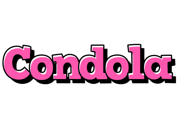 Condola girlish logo