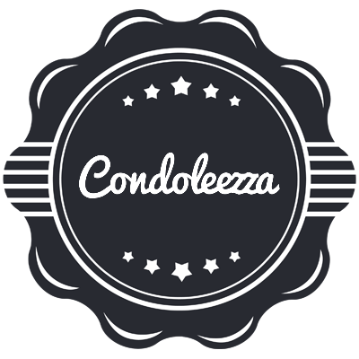 Condoleezza badge logo