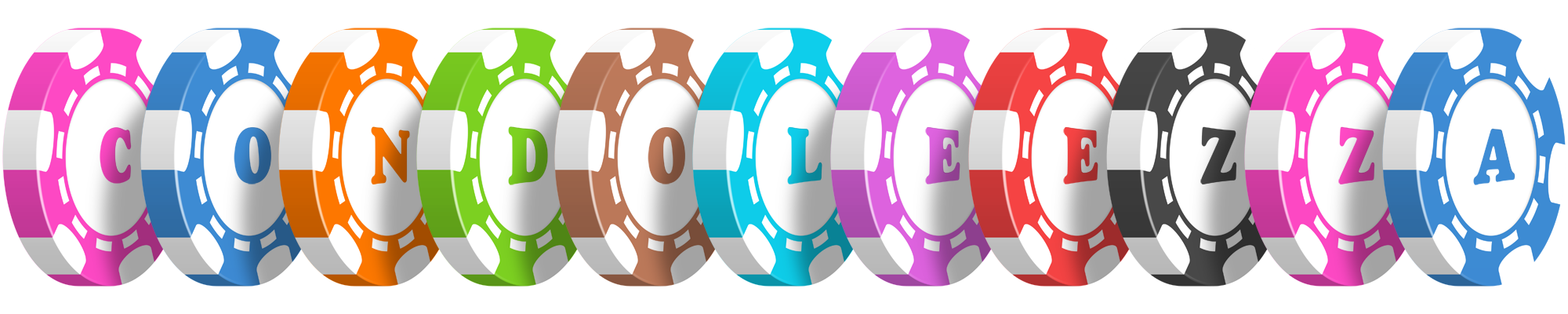 Condoleezza bluffing logo