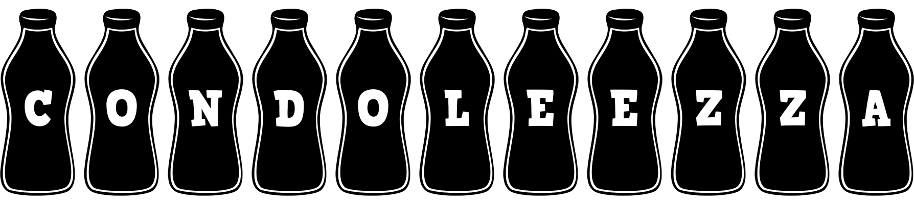 Condoleezza bottle logo