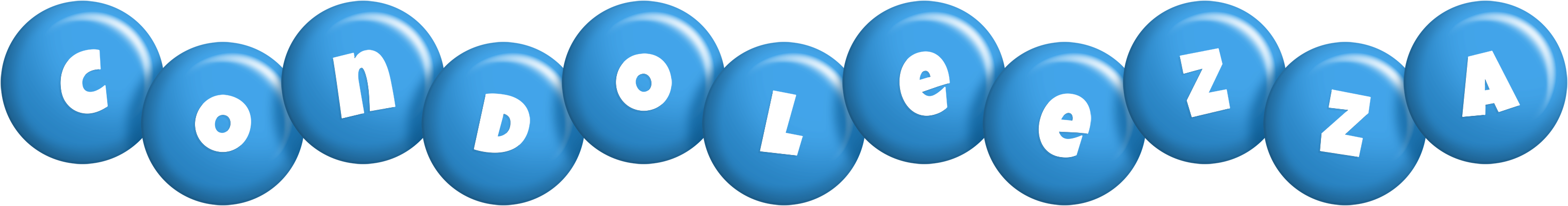 Condoleezza candy-blue logo
