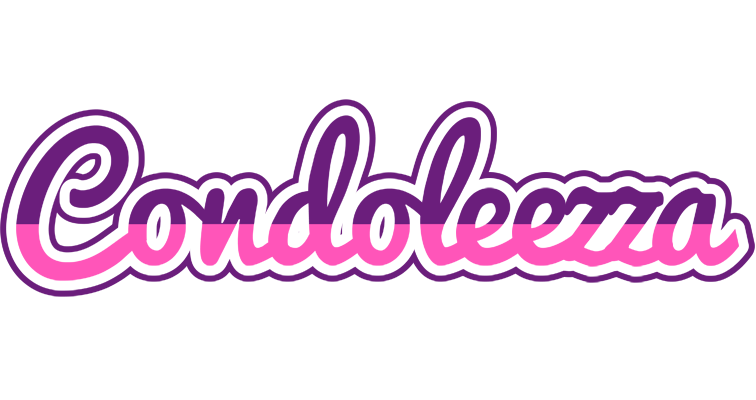 Condoleezza cheerful logo