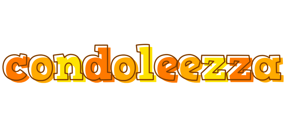 Condoleezza desert logo