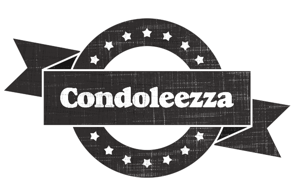 Condoleezza grunge logo