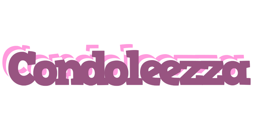 Condoleezza relaxing logo
