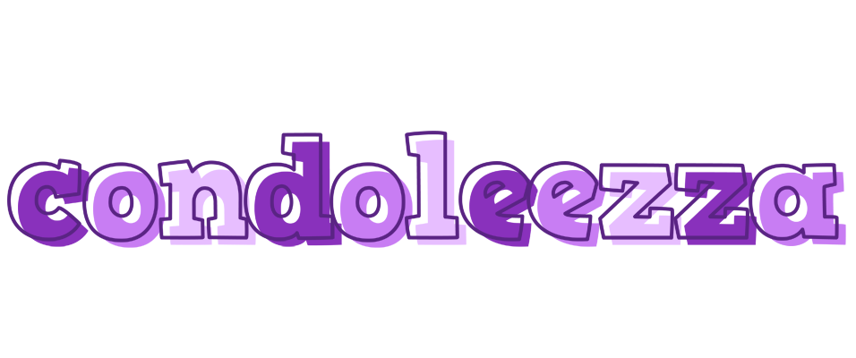 Condoleezza sensual logo