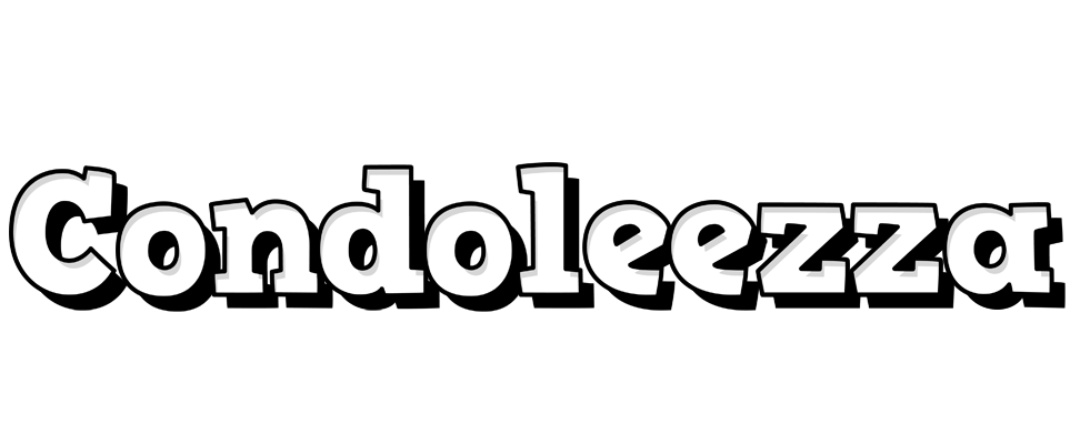 Condoleezza snowing logo